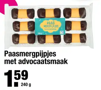 ALDI Paasmergpijpjes met advocaatsmaak 240 g aanbieding