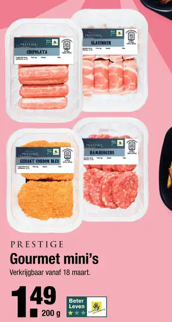 ALDI Gourmet mini's 200 g aanbieding