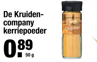 ALDI De Kruiden- company kerriepoeder 50 g aanbieding