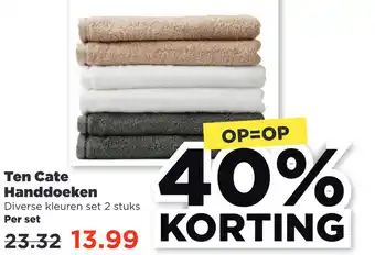 PLUS Ten cate handdoeken aanbieding