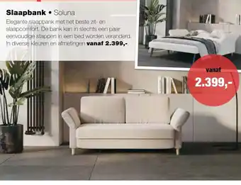 Sijben Slaapbank soluna. aanbieding