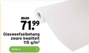 GAMMA Glasweefselbehang aanbieding