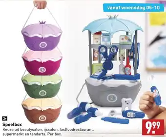 ALDI Speelbox aanbieding