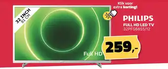 BoXXer Philips full hd led tv 32pfs6855/12 aanbieding