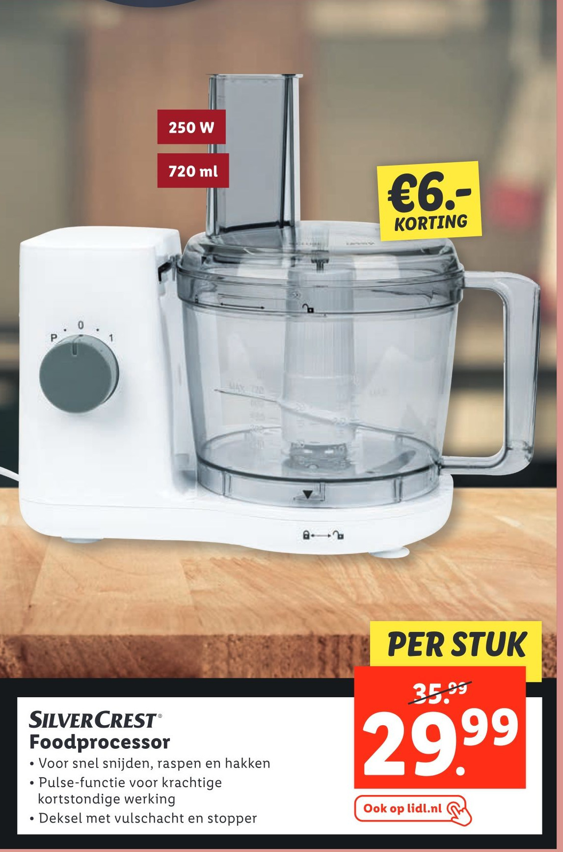 Silvercrest® foodprocessor aanbieding bij Lidl