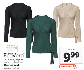 Lidl Damesvest aanbieding