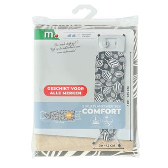 Marskramer Marskramer strijkplankhoes comfort almond 100-125 cm maat s/m aanbieding