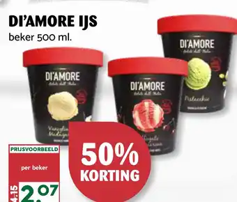 MCD Supermarkt Di'amore ijs aanbieding