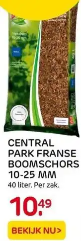 Praxis Central park franse boomschors aanbieding