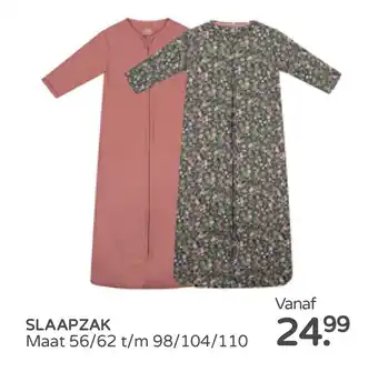 Prenatal Slaapzak maat 56/62 t/m 98/104/110 aanbieding