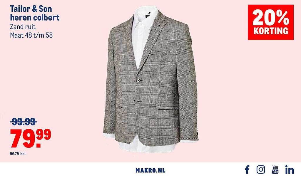 TOM TAILOR Herencolbert, 35175 - Camel Beige Herringbone, 44