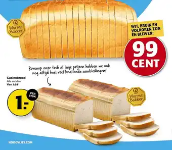 Hoogvliet Casinobrood aanbieding