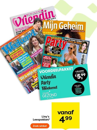 The Read Shop Liny's leespakket* aanbieding