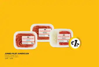 Jumbo Filet americain 150 gram aanbieding