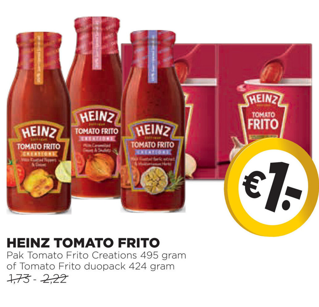 Heinz tomato frito aanbieding bij Jumbo