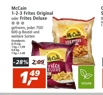 mein real DE McCain 1-2-3 Frites Original oder Frites Deluxe aanbieding