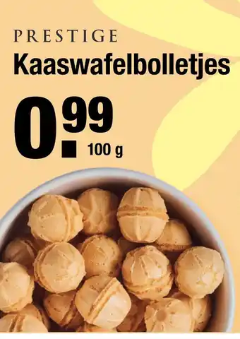 ALDI Kaaswafelbolletjes 100 g aanbieding