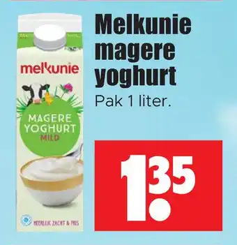 Dirk Melkunie magere yoghurt aanbieding