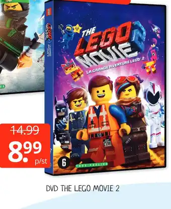 Boekenvoordeel Dvd The Lego Movie 2 aanbieding