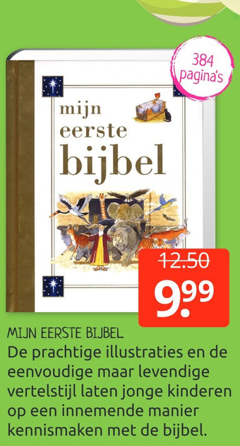 Boekenvoordeel Mijn Eerste Bijbel aanbieding