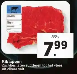 Lidl Riblappen aanbieding