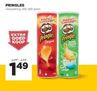 Jumbo Pringles 160-165 gram aanbieding