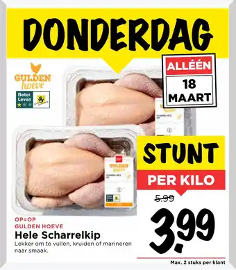 Vomar Voordeelmarkt Hélé Scharrelkip aanbieding