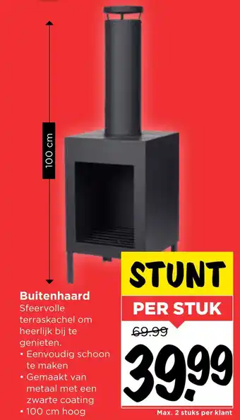 Vomar Voordeelmarkt Buitenhaard 100 cm aanbieding