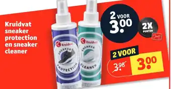 Kruidvat Kruidvat sneaker protection en sneaker cleaner aanbieding