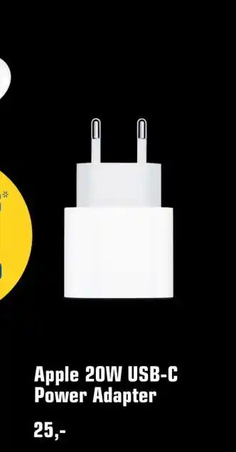 Primera Apple 20w usb-c power adapter aanbieding