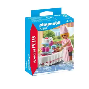 Intertoys Playmobil special plus banketbakker met toetjes 70381 aanbieding