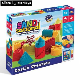 Intertoys Sandsational kasteel creatie magisch zand aanbieding