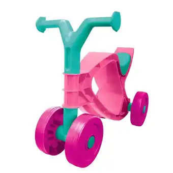 Intertoys Big flippi loopfiets - roze/turqouise aanbieding