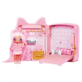 Intertoys Na! na! na! surprise 3-in-1 backpack bedroom serie 3 speelset reena de la rosa aanbieding