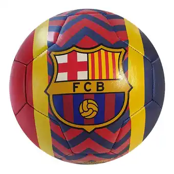 Intertoys Fc barcelona zigzag voetbal - maat 5 aanbieding