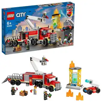 Intertoys Lego city grote ladderwagen 60282 aanbieding