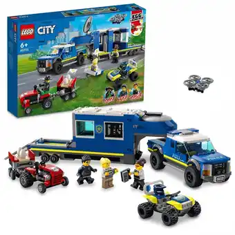 Intertoys Lego city mobiele commandowagen politie 60315 aanbieding