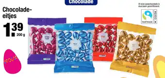 ALDI Chocolade- eitjes 200 g aanbieding