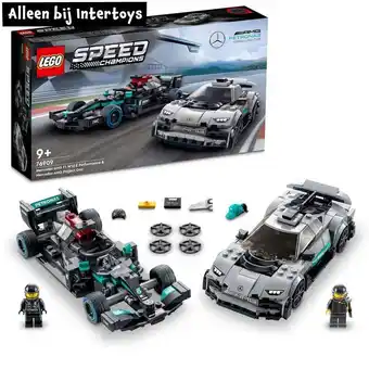 Intertoys Lego speed champions mercedes-amg f1 w12 e performance & mercedes-amg project one 76909 aanbieding