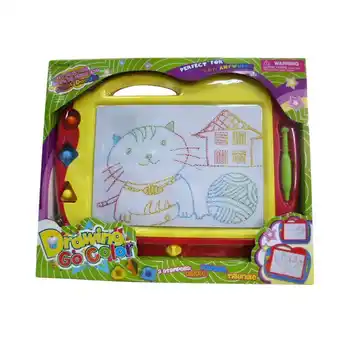 Intertoys Magnetisch tekenbord + pen en stempels aanbieding