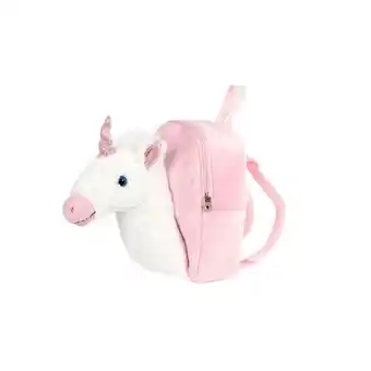 Intertoys Unicorn rugzak met 3d-eenhoorn - 26 cm aanbieding