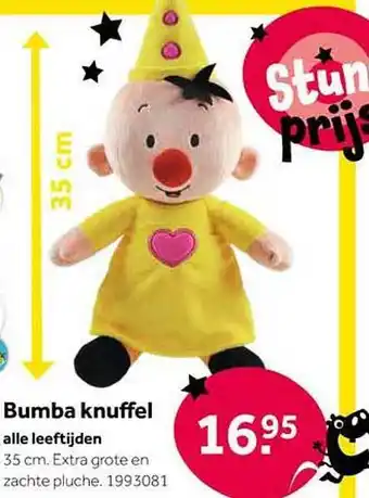 Intertoys Bumba knuffel aanbieding