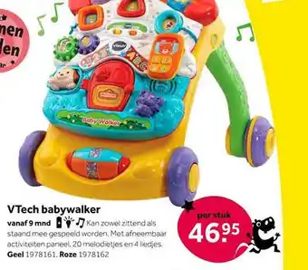 Intertoys Vtech babywalker aanbieding