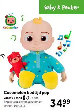 Intertoys Cocomelon bedtijd pop aanbieding