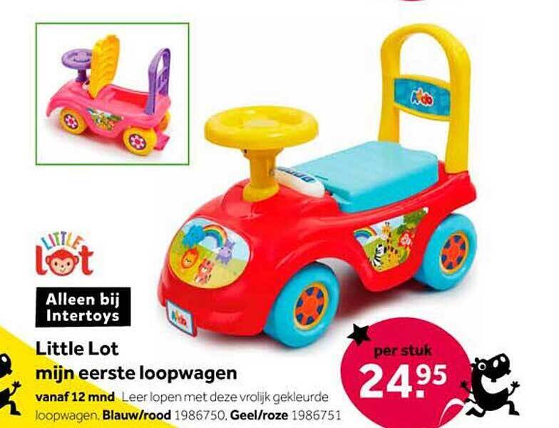 Little lot mijn eerste loopwagen aanbieding bij Intertoys