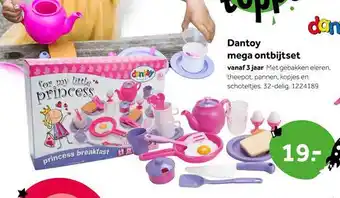 Intertoys Dantoy mega ontbijtset aanbieding