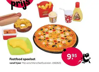 Intertoys Fastfood speelset aanbieding