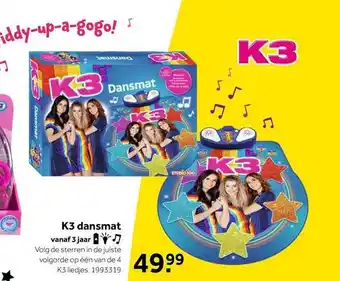 Intertoys K3 dansmat aanbieding