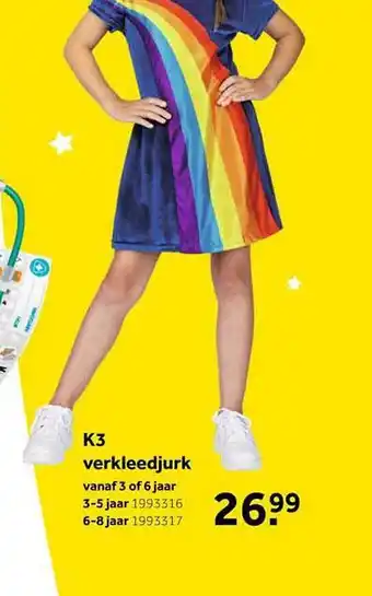 Intertoys K3 verkleedjurk aanbieding