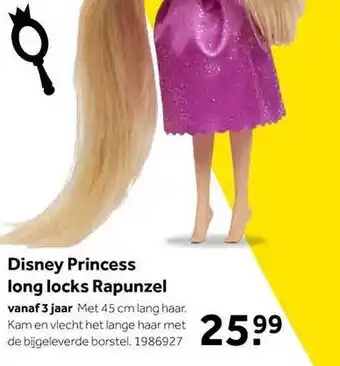 Intertoys Disney princess long locks rapunzel aanbieding